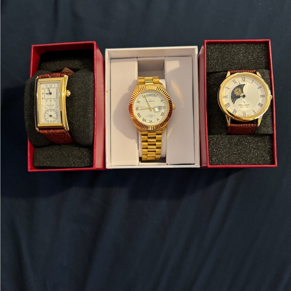 Peugeot Men’s Watch Bundle